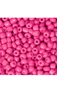 Seed beads 8/0 (3mm) Cabarnet pink